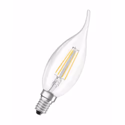 Osram RF CL BA BA35, 4 W, E14, 470 lm, 15000 h, Blanc chaud