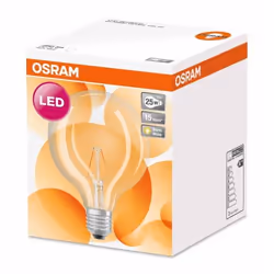 Osram LED Retrofit CL G125 ampoule LED 2 W E27
