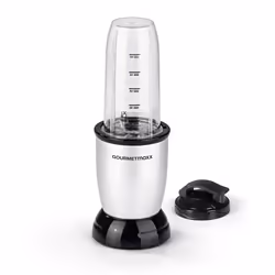 Gourmetmaxx 11003, Robot mixer, Noir, Argent, Mélange, Mélange, 1 m, 22000 tr/min, 0,7 L