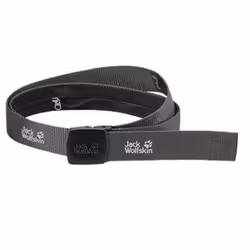 Jack Wolfskin 8000851-6032, Noir, Unisexe, Ceinture outdoor, Noir, Fermoirs magnétique, 1250 mm