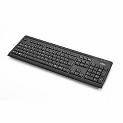Fujitsu KB410 clavier USB QWERTY Noir