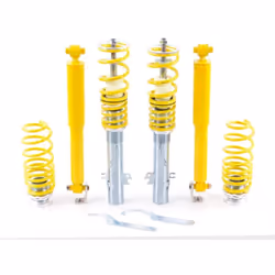 Kit coilover FK, suspension sport réglable en hauteur pour Peugeot 207 CC 2006 à 2012 uniquement pour les véhicules avec un d ...
