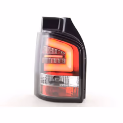 pour VW T5 pour l'année de construction: 2003 à 2010 La couleur noire avec marque E (enregistrement gratuit) feux arrières à  ...