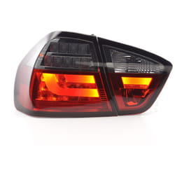 Kit feux arrière led bmw Série 3 E90 Limo 05-08 rouge / noir -