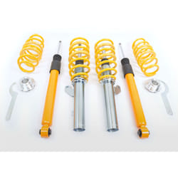 Kit combinés filetés fk suspension sport vw Golf 7 au à partir de 2012 avec jambe de force de 50 mm, essieu arrière multibras -