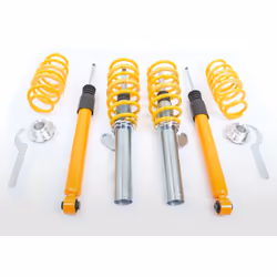 Kit coilover FK, suspension sport réglable en hauteur pour Seat Leon 5F à partir de 2012 uniquement pour les véhicules avec u ...