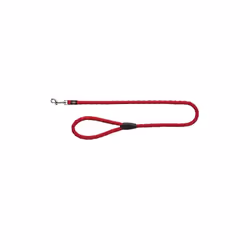 TRIXIE Cavo laisse S-M : 1 m - o 12 mm - Rouge - Pour chien
