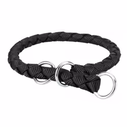 TRIXIE 143801, Chien, Collier standard, Noir, Monochromatique, Moyen, 39 cm