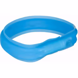 TRIXIE 12672 collier pour chiens et chats Bleu Silicone L-XL Chien Collier standard