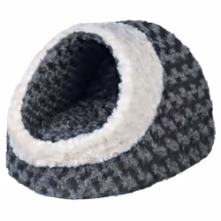 TRIXIE 36341, Panier refuge pour animaux de compagnie, Intérieure, Chien, Crème, Gris, Ovale, Monochromatique