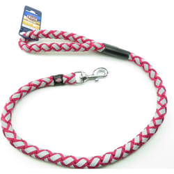 Laisse Cavo Reflect ø 18 mm x 1 m l-xl. Fushia. pour chien Trixie