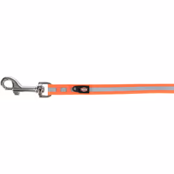 TRIXIE 207323, Chien, Laisse standard, Orange, Ruban, Monochromatique, M-XL