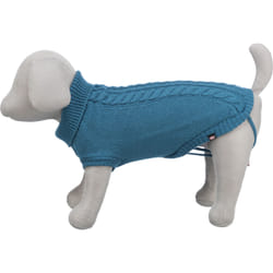 TRIXIE Kenton S Bleu Laine synthétique Chien Pullover