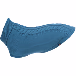 TRIXIE Kenton L Bleu Laine synthétique Chien Pullover