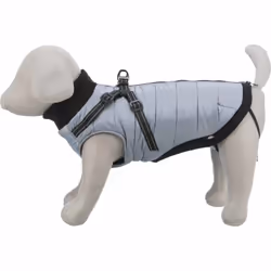 TRIXIE 680343 manteau d’extérieur pour chiens et chats S Gris Chien