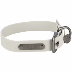 TRIXIE CityStyle Blanc Polyvinyl chloride (PVC) L Chien Collier standard