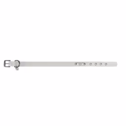 TRIXIE CityStyle Blanc Polyvinyl chloride (PVC) L Chien Collier standard