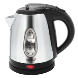 Korona 20303 bouilloire 1 L 2000 W Noir, Acier inoxydable