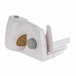 Korona Affettatutto 25500 Bianco, Electrique, 1,5 cm, Gris, Blanc, Plastique, 2 mm, 17 cm