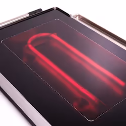 Korona Glas-Grill Dessus de table Electrique Noir, Acier inoxydable 800 W