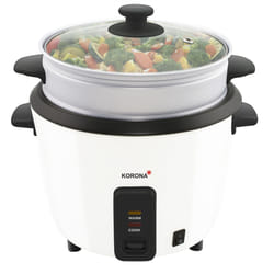 Korona 58010 cuiseur à riz 1,5 L 500 W Noir, Blanc