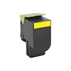 Lexmark 80C0X40 Cartouche de toner 1 pièce(s) Original Jaune
