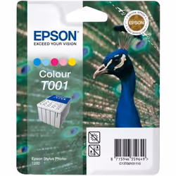 Epson Peacock Cartouche "Paon" - Encre QuickDry C, Cc, M, Mc, J