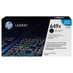 HP 649X toner LaserJet noir grande capacité authentique