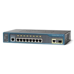 Cisco Catalyst 2960-8TC-S Géré 1U Bleu