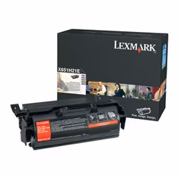 Lexmark X65x High yield print cartridge, 25000 pages, Noir, 1 pièce(s)