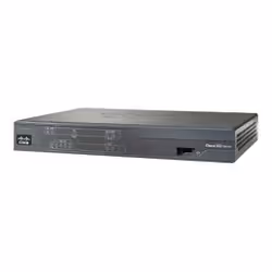 Cisco 888E, Fast Ethernet, DSL WAN, Noir