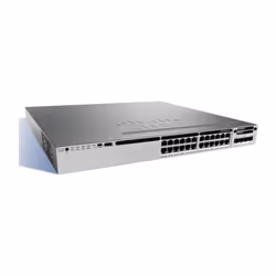 Cisco Catalyst WS-C3850-24P-L commutateur réseau Géré Connexion Ethernet, supportant l'alimentation via ce port (PoE) Noir, Gris