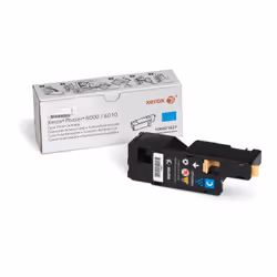 Xerox Cartouche de toner Cyan Phaser 6000 / 6010 / WorkCentre 6015 - 106R01627, 1000 pages, Cyan, 1 pièce(s)