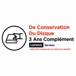 Lenovo 3Y Keep Your Drive, 1 licence(s), 3 année(s)