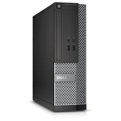DELL OptiPlex 3020 SFF i5-4590 4Go 500Go HDD Win7 Pro PC Noir, Argent