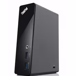 Lenovo ThinkPad Basic USB 3.0 Dock, Avec fil, USB 3.2 Gen 1 (3.1 Gen 1) Type-A, 3,5 mm, 10,100,1000 Mbit/s, Noir, Lenovo