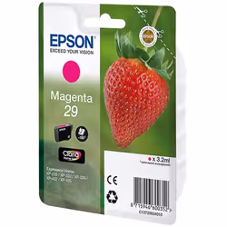 Epson Strawberry 29 M, Rendement standard, Encre à pigments, 3,2 ml, 180 pages, 1 pièce(s)