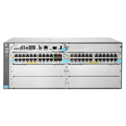 HPE 5406R 44GT PoE+ & 4-port SFP+ (No PSU) v3 zl2 Géré L3 Gigabit Ethernet (10/100/1000) Connexion Ethernet, supportant l'alimentation via ce port (PoE) 4U Gris