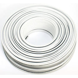 Seki - 311775 - Cable de haut-parleur 2 x 250 mm2 - 50 m - Blanc - CCA - Cable audio - Cable boitier