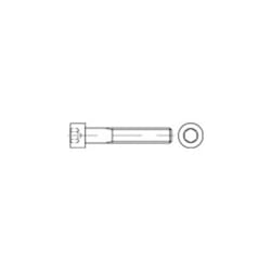 Vis cylindrique Toolcraft 116682 100 pc(s) M4 12 mm tête cylindrique 6 pans intérieurs acier