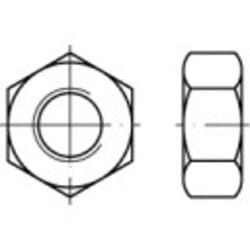 Crou hexagonal Toolcraft 131612 En acier zingué galvanisé M6 100 pc(s)