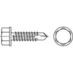 Toolcraft - 141343 Vis autoforeuse 4.2 mm 13 mm 6 pans extérieurs din 7504 acier étamé par galvanisation 100 pc(s)