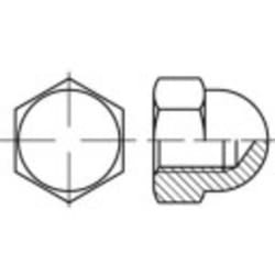 Toolcraft - 1066913 Écrou borgne hexagonal M4 din 1587 acier inoxydable A4 100 pc(s)
