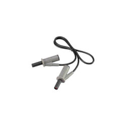 Voltcraft - cordon de mesure de sécurité[banane mâle 4 mm -banane mâle 4 mm ] ultra flexibles 0.50 M,NOIR,MSB-501 10 a VC-8063365