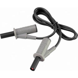 Voltcraft - Cordon de mesure de sécurité[Banane mâle 4 mm -Banane mâle 4 mm ] Ultra flexibles 0.75 m,noir,MSB-501 10 a