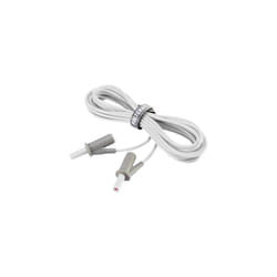 Voltcraft - cordon de mesure de sécurité[banane mâle 4 mm -banane mâle 4 mm ] ultra flexibles 5.00 M,BLANC,MSB-501 10 a VC-8063475