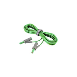 Voltcraft - cordon de mesure de sécurité[banane mâle 4 mm -banane mâle 4 mm ] ultra flexibles 5.00 M,VERT,MSB-501 10 a VC-8063545