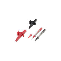 Voltcraft - jeu de pinces crocodiles MSS-103 femelle 4 mm cat iii 1000 v, cat iv 600 v noir, rouge 1 set VC-8097030