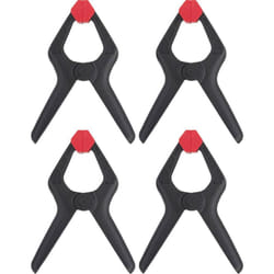 Toolcraft - Serre-joint lot de 4, 40 mm 5 kg 1611470 Envergure max.:40 mm Longueur: 115 mm Mesures d'empatteme