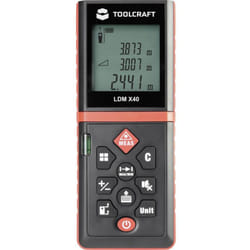 Toolcraft - Télémètre laser ldm X40 Plage de mesure (max.) (détails) 40 m